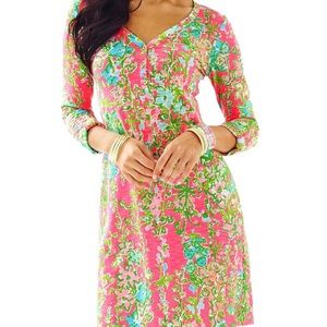 Lilly Pulitzer Palmetto V-neck Tshirt Dress